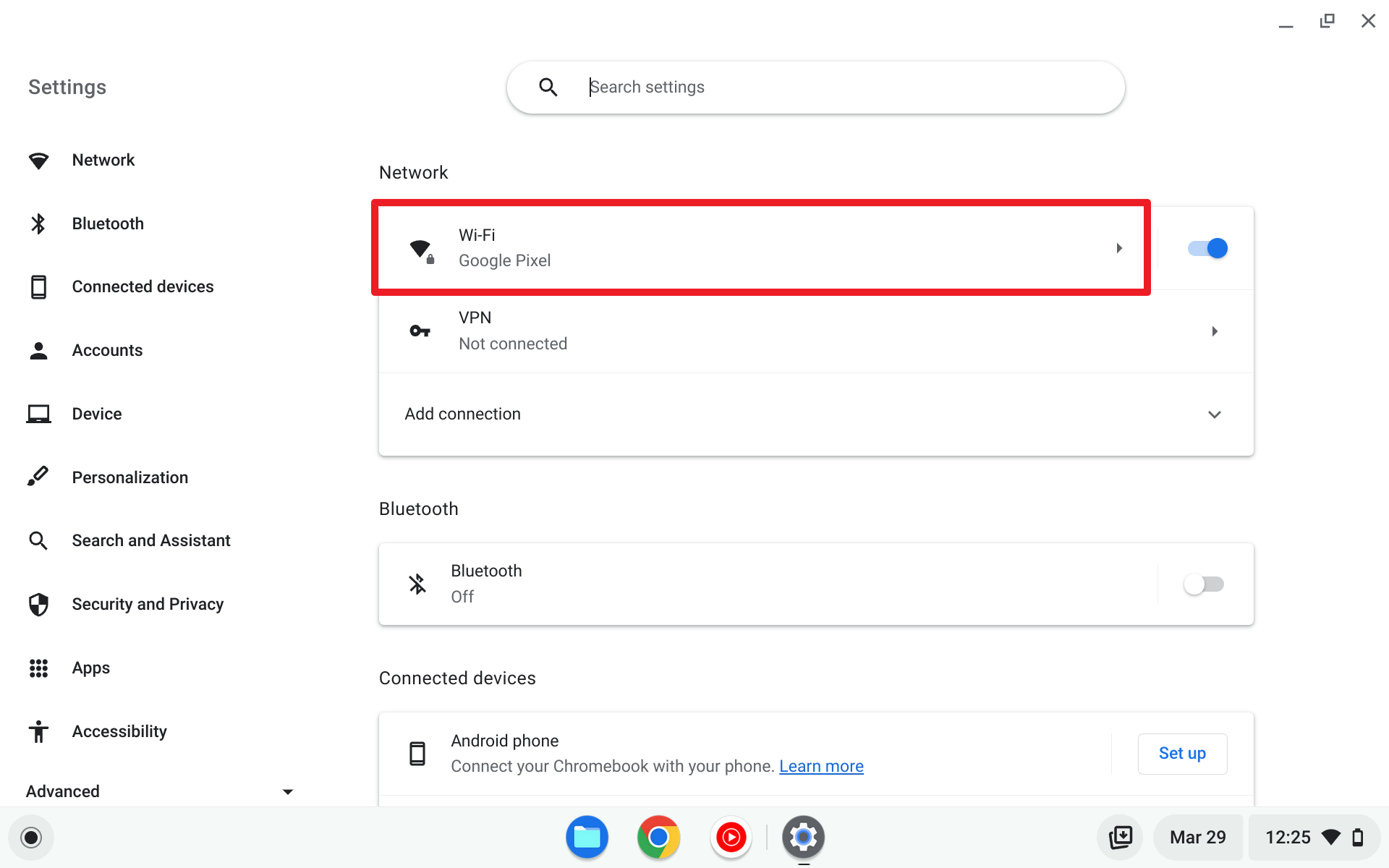 Screenshot 2023 03 29 12.25.43 - How to Find Saved WiFi Password on Chromebook, No Dev Mode 5