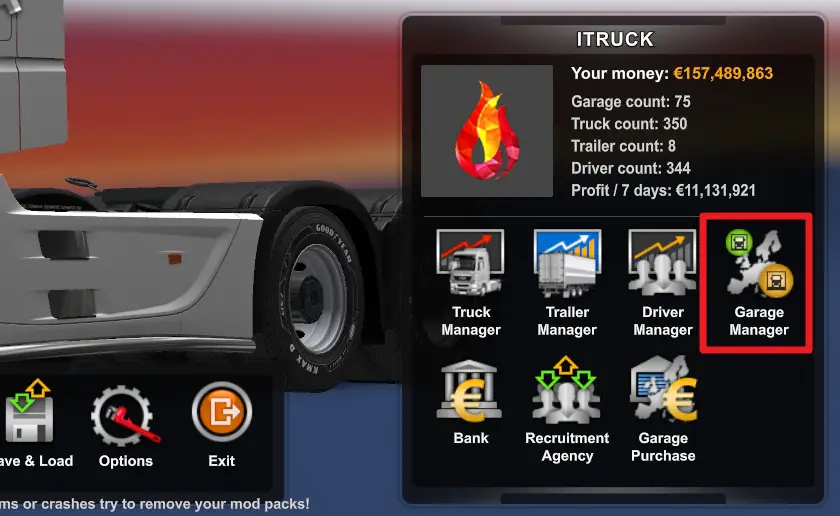 garage manager - How to Buy a New Garage in Euro Truck Simulator 2 5