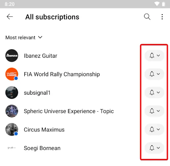 o8 - How To Unsubscribe All Channels Subscriptions On Youtube 19