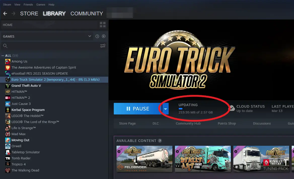 updating - How to Downgrade Euro Truck Simulator 2 Version on Steam 15