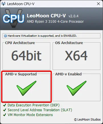 a4 1 - How to Detect if Your AMD CPU Supports Hardware Virtualization 13