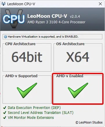 a6 1 - How to Detect if Your AMD CPU Supports Hardware Virtualization 15