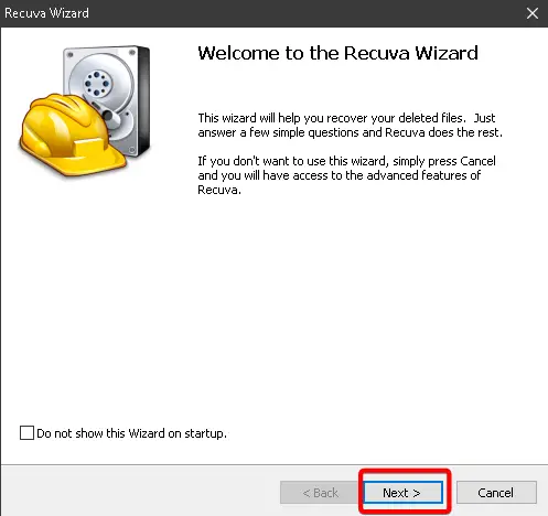 g2 - How to Recover Deleted Files Using Recuva 7