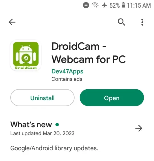 m1 - How to Use Android Smartphones as Wireless Webcam 5