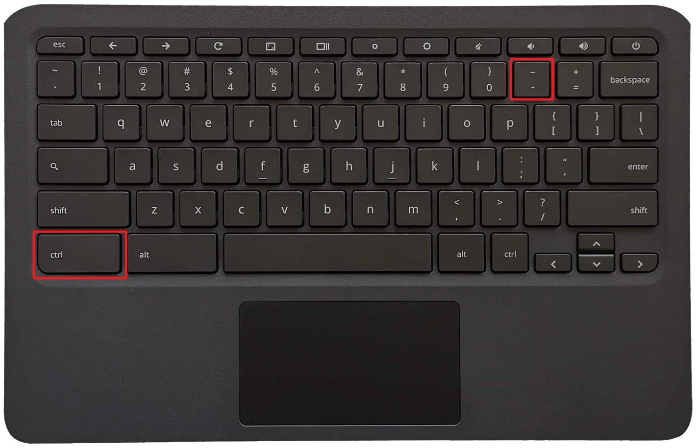 Zoom out keyboard shortcut - 3 Ways to Zoom In and Out Chromebook Screen 7