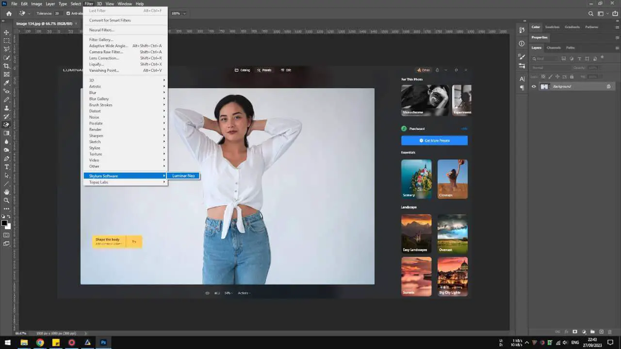 How to Use Luminar Neo as a Plugin