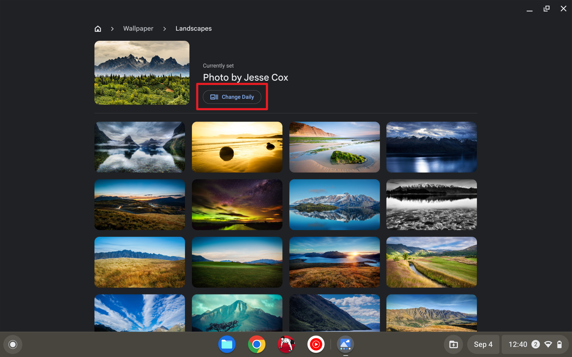 Screenshot 2023 09 04 12.40.07 - How to Change Desktop Background on Chromebook 15