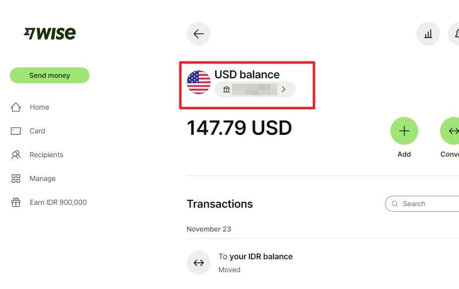Image 017 - How to Transfer PayPal Fund to Wise (USD Account) 14 Image 017 - How to Transfer PayPal Fund to Wise (USD Account) 13