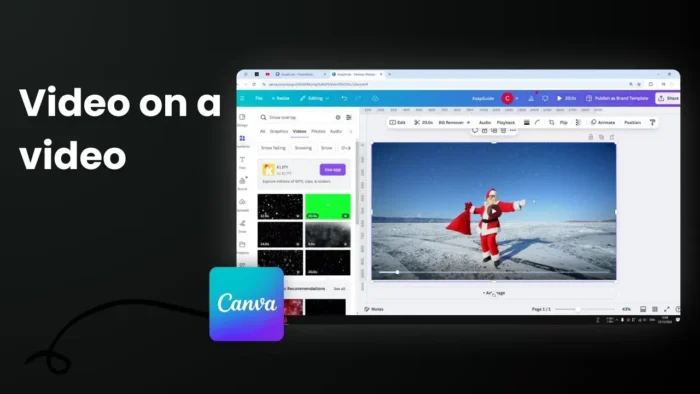 How to Put Videos on Top of Videos in Canva