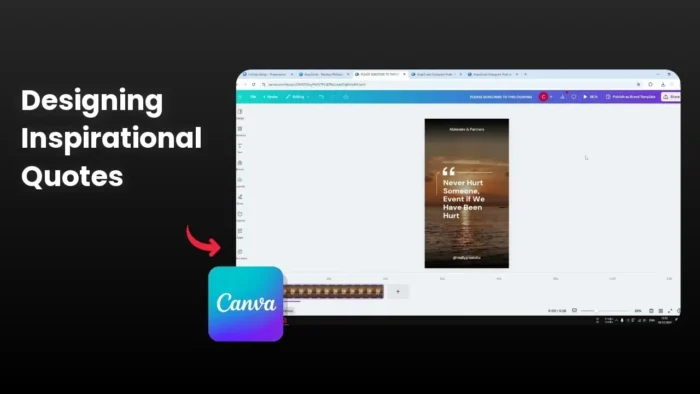 Make Eye Catching Quote Graphics in Canva