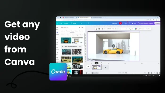How to Download Videos from Your Canva Library and Stock Collection