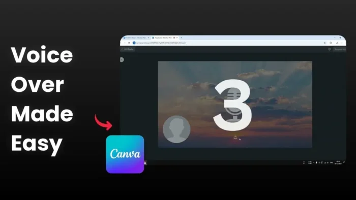 How to Record Voice Over in Canva Without Showing Your Face