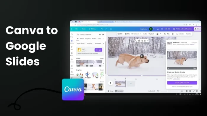 How to Add Canva Videos to Google Slides