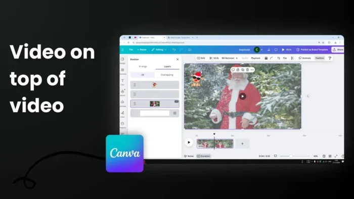 how to layer video clips in canva - How to Stack Videos in Canva for Cool Effects 3