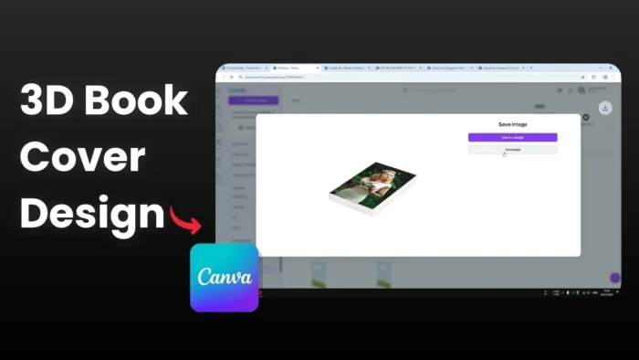 How to Create a 3D Book Cover Mockup in Canva