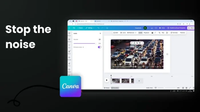 How to Clean Up Background Noise in Your Canva Videos