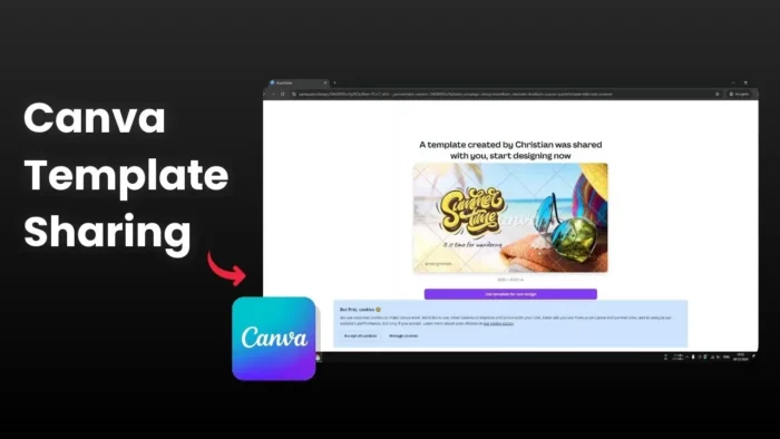 how to share a design template with url in canva - How to Share Canva Templates Using Template Links 3
