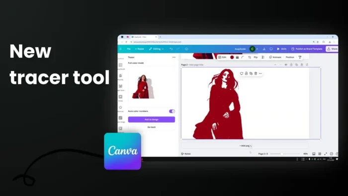 how to trace photo in canva using ai - How to Turn Photos into Vector Art Using Canva Tracer App 🎨 3