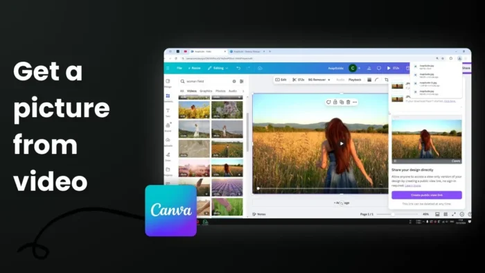 how to turn a video into an image in canva - How to Get a Perfect Photo From Any Video Using Canva 3