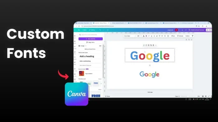 How to Add Your Own Custom Fonts in Canva