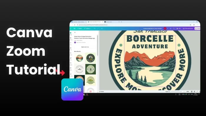 How to Zoom In and Out in Canva