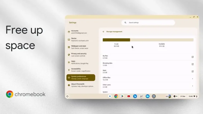 6 Simple Ways to Increase the Chromebook Storage