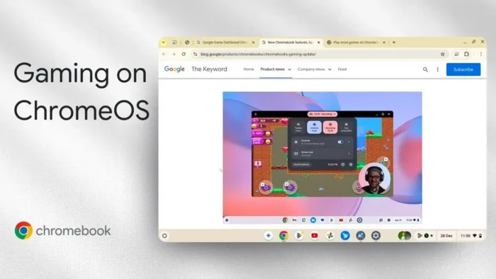 How to Access Game Dashboard Feature in Chromebook