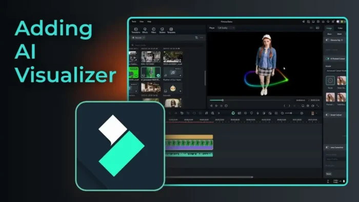 How to Add AI Audio Visualizer in Filmora