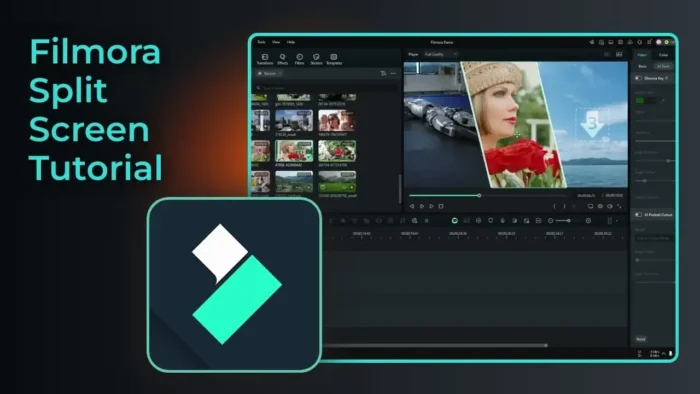 how to add split screen to filmora video - How to Add Split Screen to Filmora Video 3