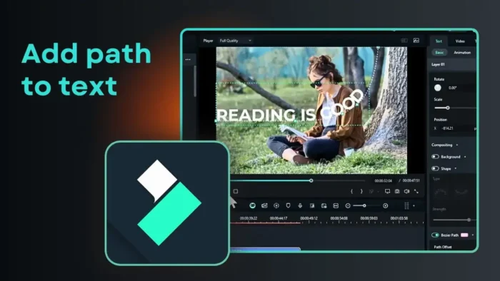how to create text that follows a path in filmora bezier path - How To Create Text That Follows A Path In Filmora Bezier Path 7