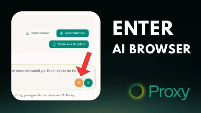 How to Enter Browser in Proxy AI Agent