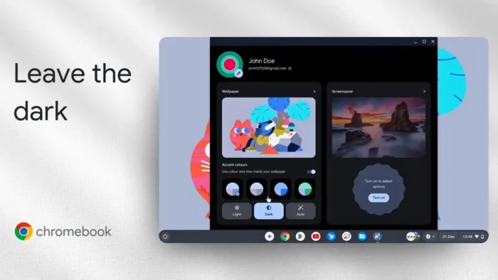 How to Get Your Chromebook Out of Dark Mode
