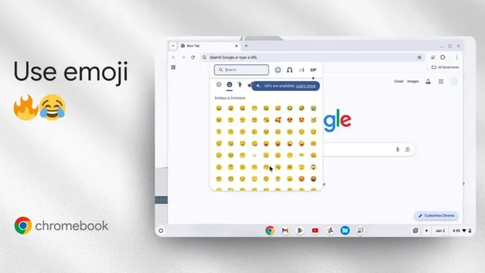 how to insert emojis when texting with chromebook devices - How to Insert Emojis When Texting with Chromebook Devices 3