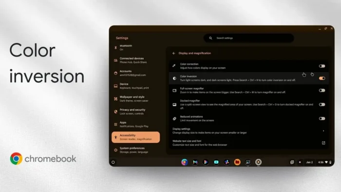 how to invert colors on your chromebook screen - How to Invert Colors on Your Chromebook Screen 3