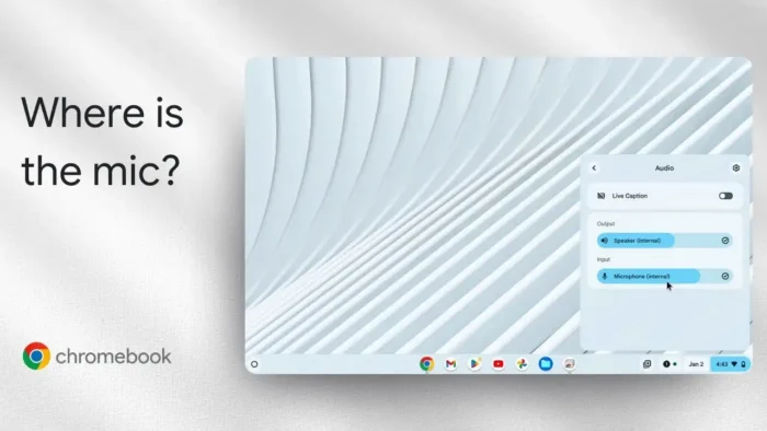 How to Locate Microphones on a Chromebook Laptop and Tablet