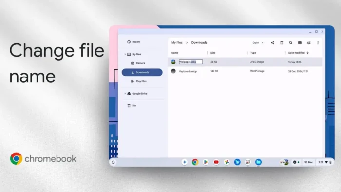 how to rename a file on chromebook using the files app - How to Rename a File on Chromebook using the Files App 3