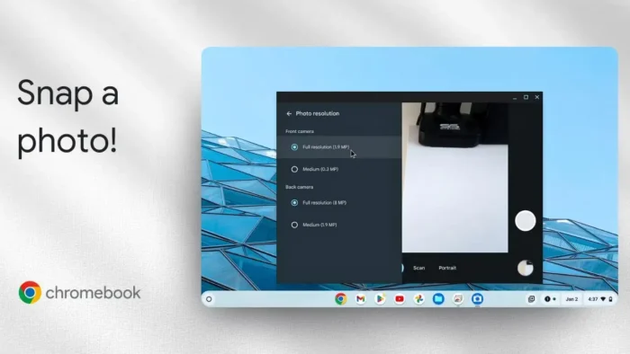 how to take a photo with your chromebook camera - How to Take a Photo With Your Chromebook Camera 3