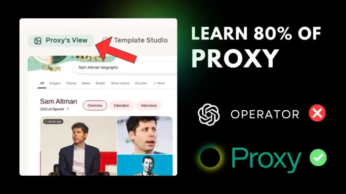 how to use proxy ai agent by convergence ai - How to Use Proxy AI Agent by Convergence AI 7