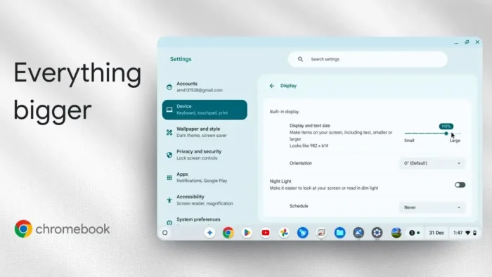 How to Zoom In and Out Chromebook Screen