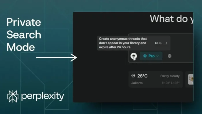 Search Anything in Perplexity Without Storing History Incognito Mode